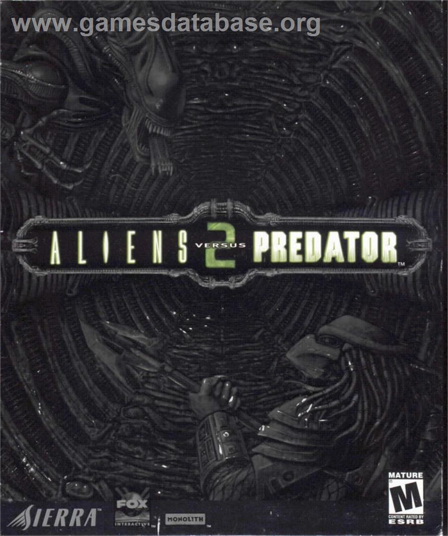 Aliens Versus Predator 2 - Microsoft Windows - Artwork - Box