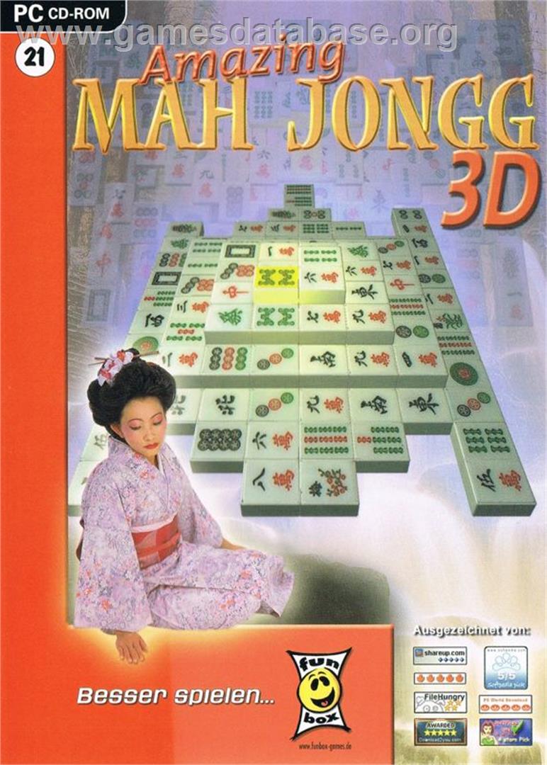 Amazing Mah Jongg 3D - Microsoft Windows - Artwork - Box