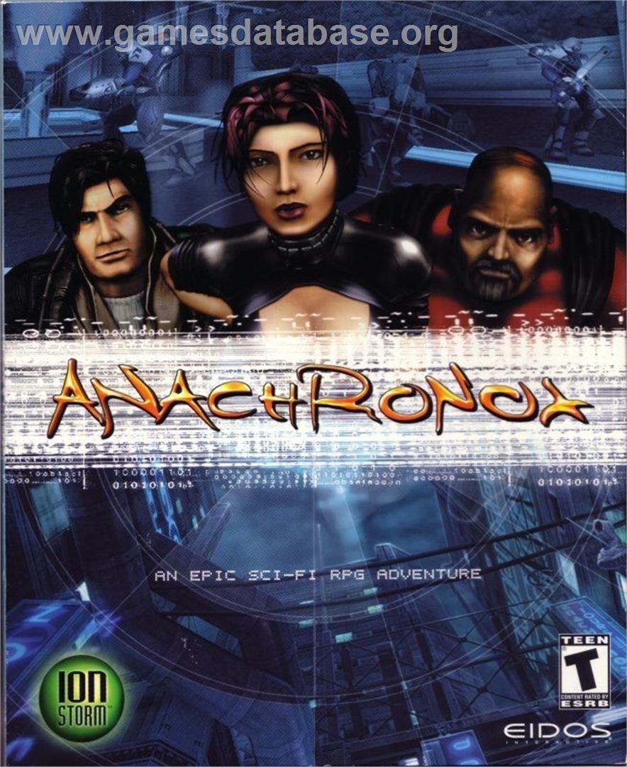 Anachronox - Microsoft Windows - Artwork - Box