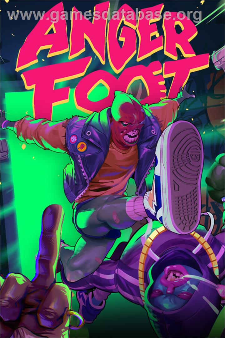 Anger Foot - Microsoft Windows - Artwork - Box