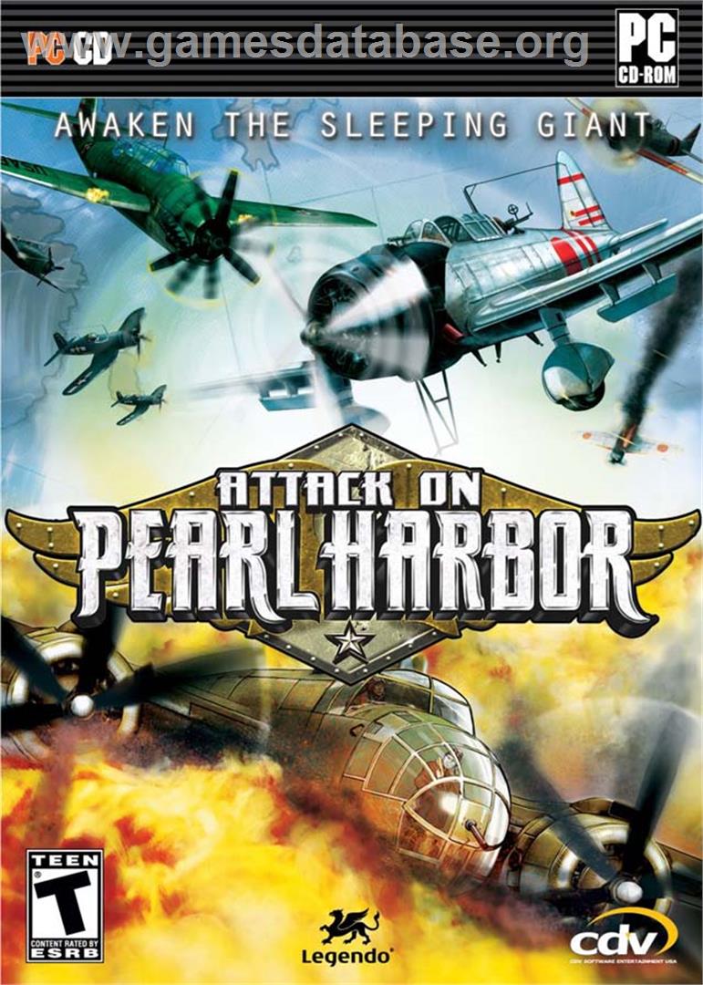 Attack on Pearl Harbor - Microsoft Windows - Artwork - Box