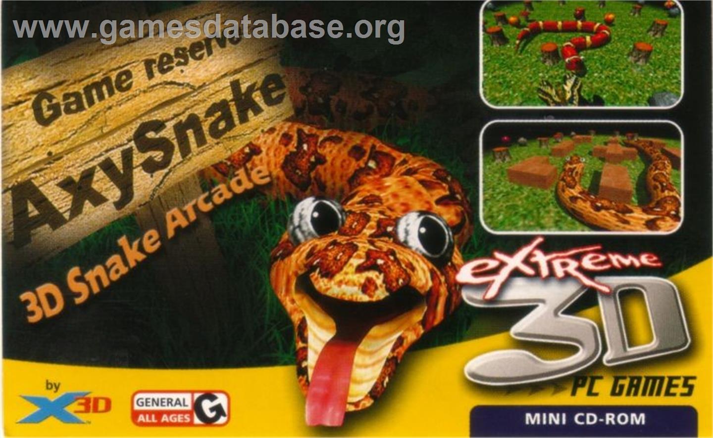 AxySnake - Microsoft Windows - Artwork - Box