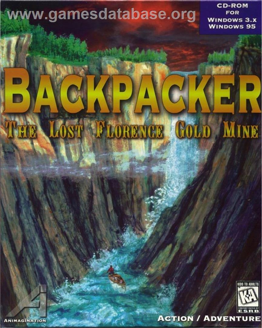 Backpacker - The Lost Florence Gold Mine - Microsoft Windows - Artwork - Box