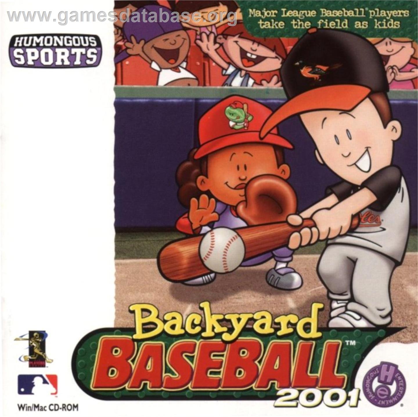 Backyard Baseball 2001 - Microsoft Windows - Artwork - Box