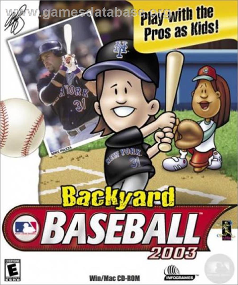 Backyard Baseball 2003 - Microsoft Windows - Artwork - Box