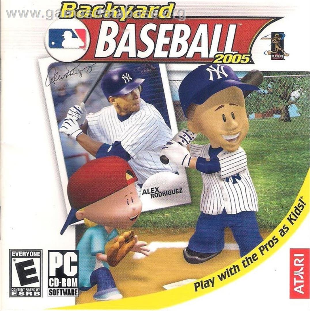Backyard Baseball 2005 - Microsoft Windows - Artwork - Box