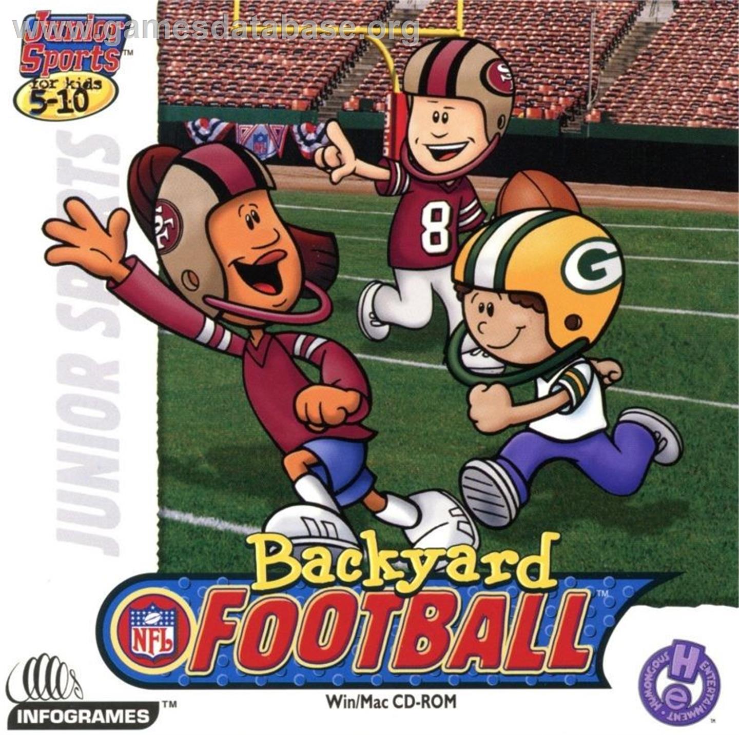 Backyard Football - Microsoft Windows - Artwork - Box