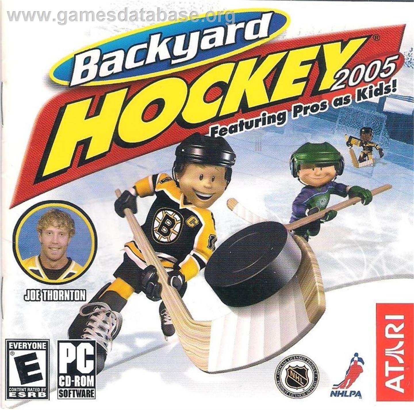 Backyard Hockey 2005 - Microsoft Windows - Artwork - Box