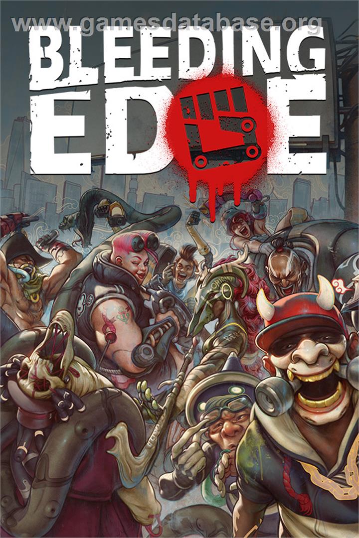 Bleeding Edge - Microsoft Windows - Artwork - Box