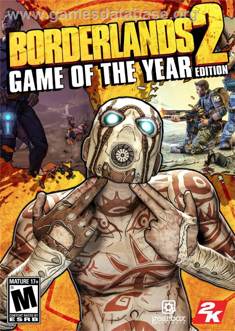 Borderlands 2 - Microsoft Windows - Artwork - Box