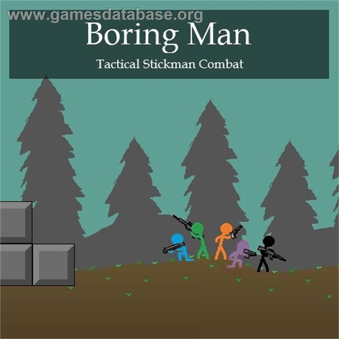 Boring Man - Online Tactical Stickman Combat - Microsoft Windows - Artwork - Box
