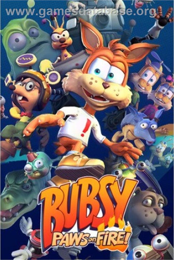 Bubsy - Paws on Fire! - Microsoft Windows - Artwork - Box