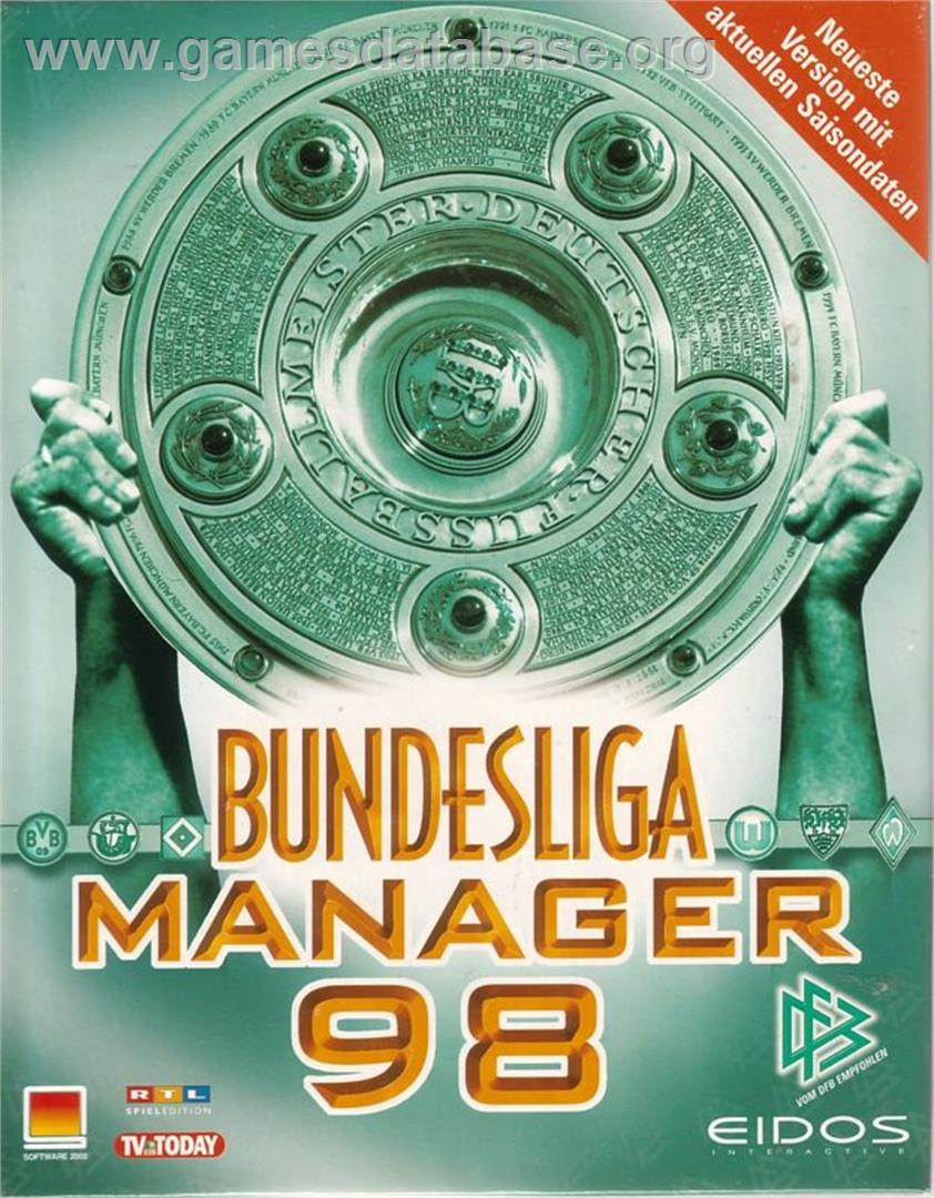 Bundesliga Manager 98 - Microsoft Windows - Artwork - Box