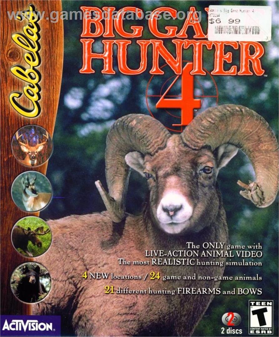 Cabela's Big Game Hunter 4 - Microsoft Windows - Artwork - Box