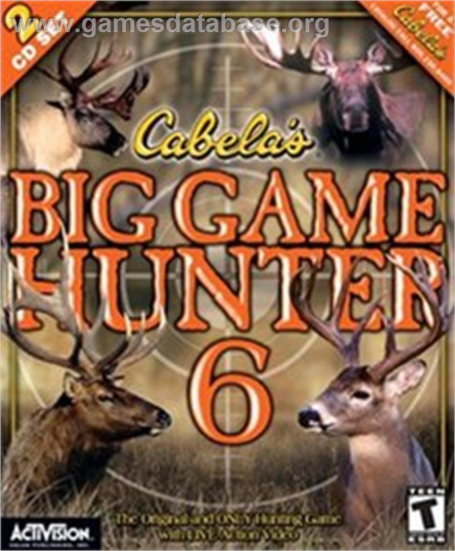 Cabela's Big Game Hunter 6 - Microsoft Windows - Artwork - Box