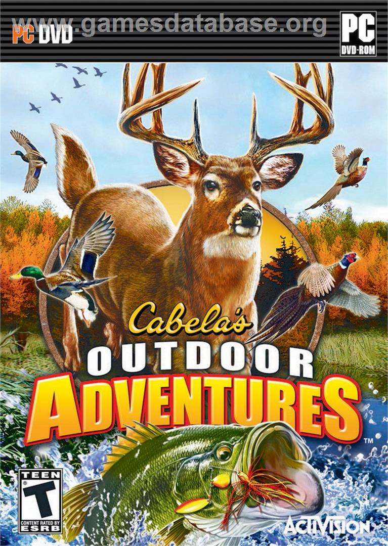 Cabela's Outdoor Adventures - Microsoft Windows - Artwork - Box