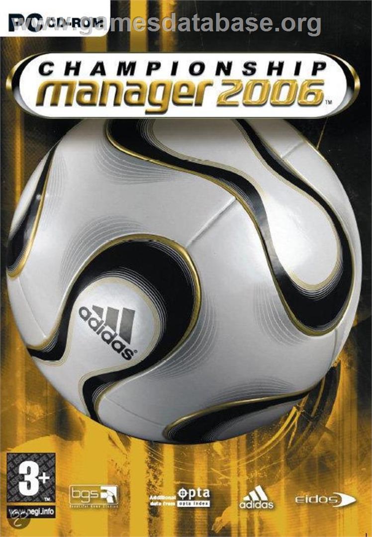 Championship Manager 2006 - Microsoft Windows - Artwork - Box