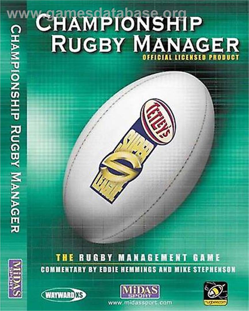 Championship Rugby Manager - Microsoft Windows - Artwork - Box