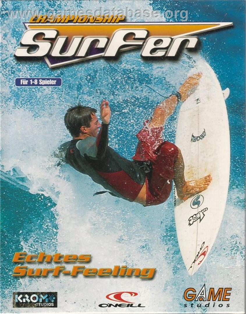 Championship Surfer - Microsoft Windows - Artwork - Box