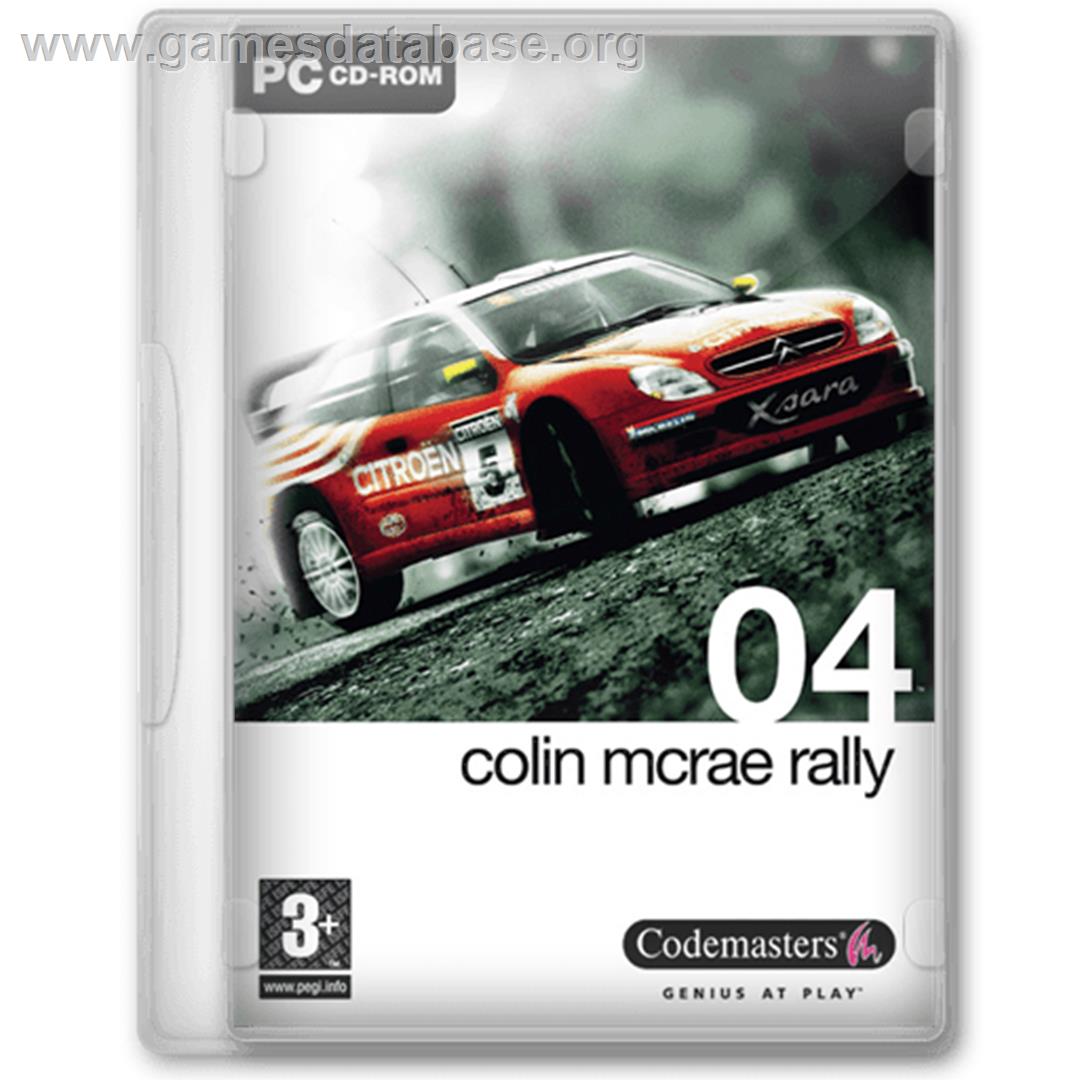 Colin McRae Rally 04 - Microsoft Windows - Artwork - Box
