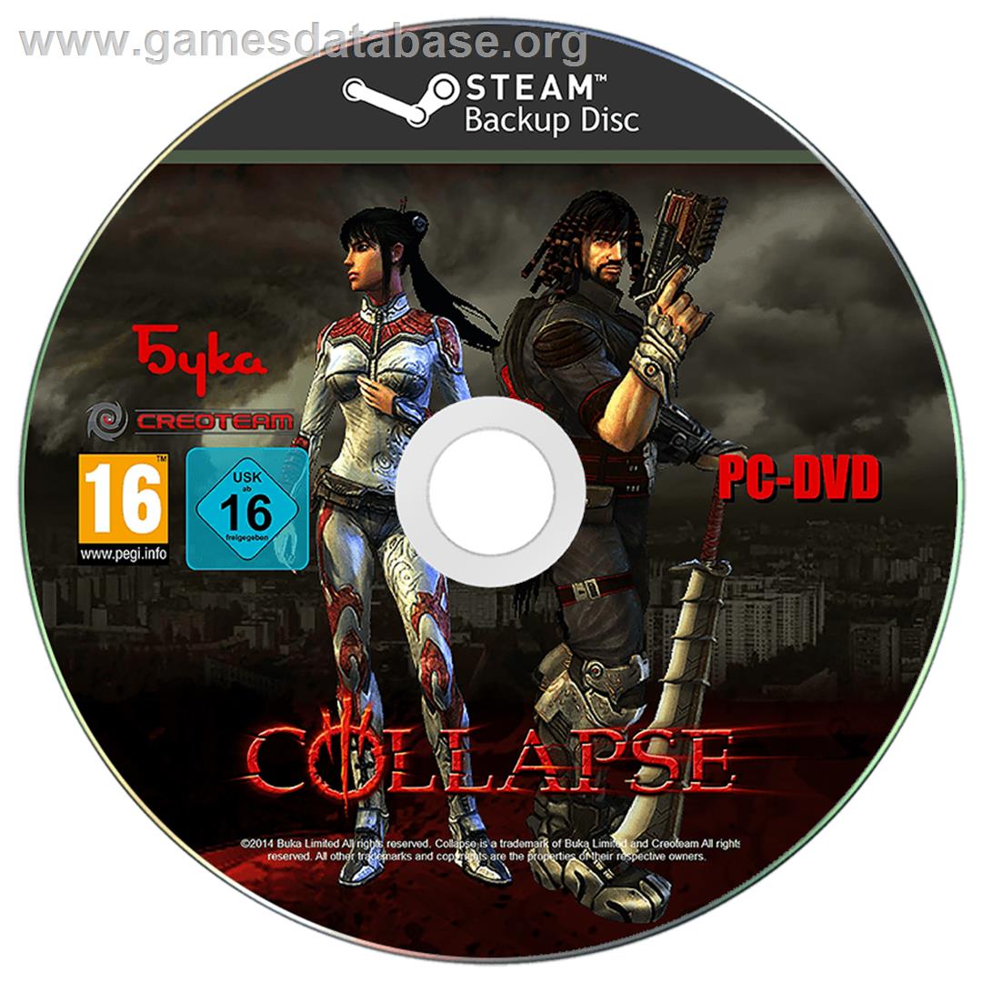 Collapse - Microsoft Windows - Artwork - Box