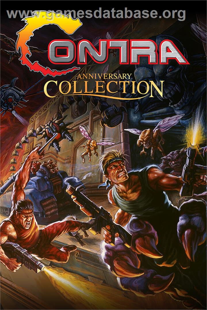 Contra - Anniversary Collection - Microsoft Windows - Artwork - Box