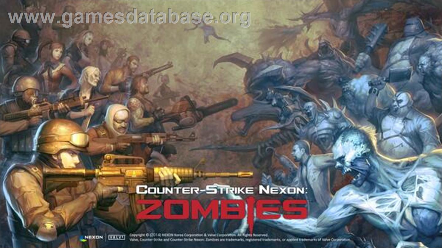 Counter-Strike Nexon - Zombies - Microsoft Windows - Artwork - Box