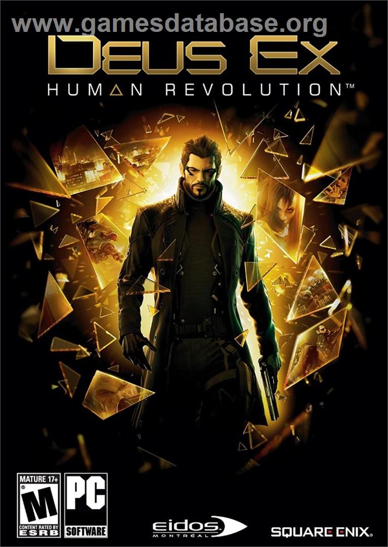 Deus Ex - Human Revolution (Benelux Edition) - Microsoft Windows - Artwork - Box