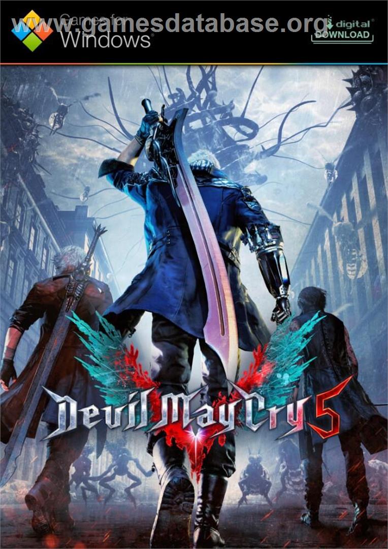 Devil May Cry 5 - Microsoft Windows - Artwork - Box