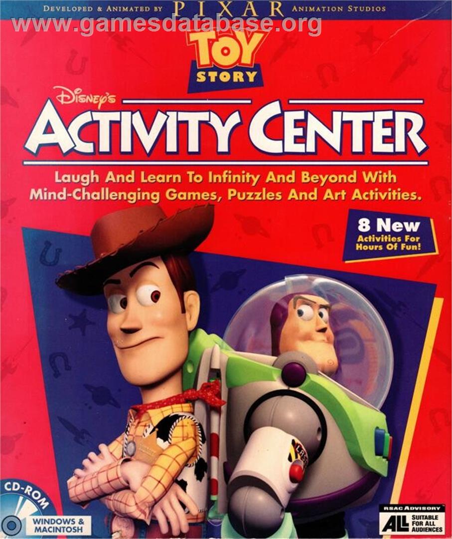 Disney's Toy Story Activity Center - Microsoft Windows - Artwork - Box