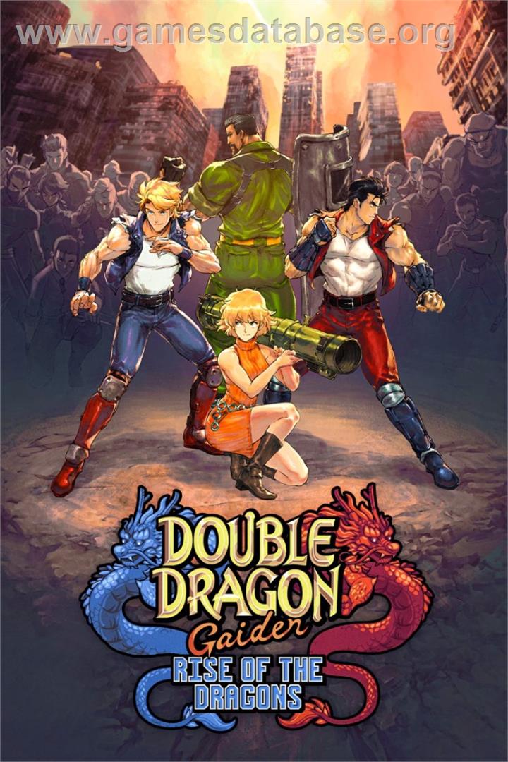 Double Dragon Gaiden - Rise of the Dragons - Microsoft Windows - Artwork - Box