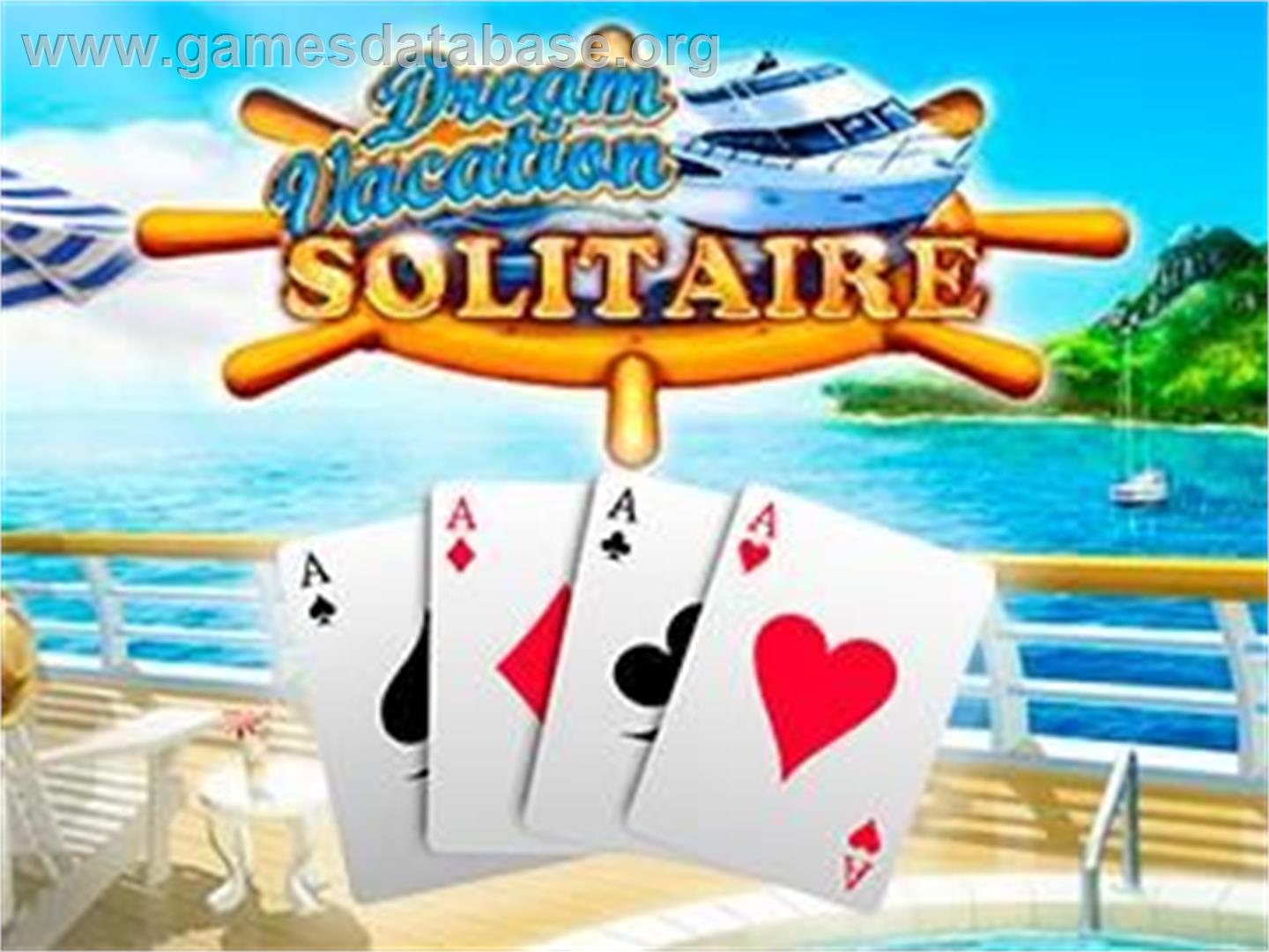 Dream Vacation Solitaire - Microsoft Windows - Artwork - Box