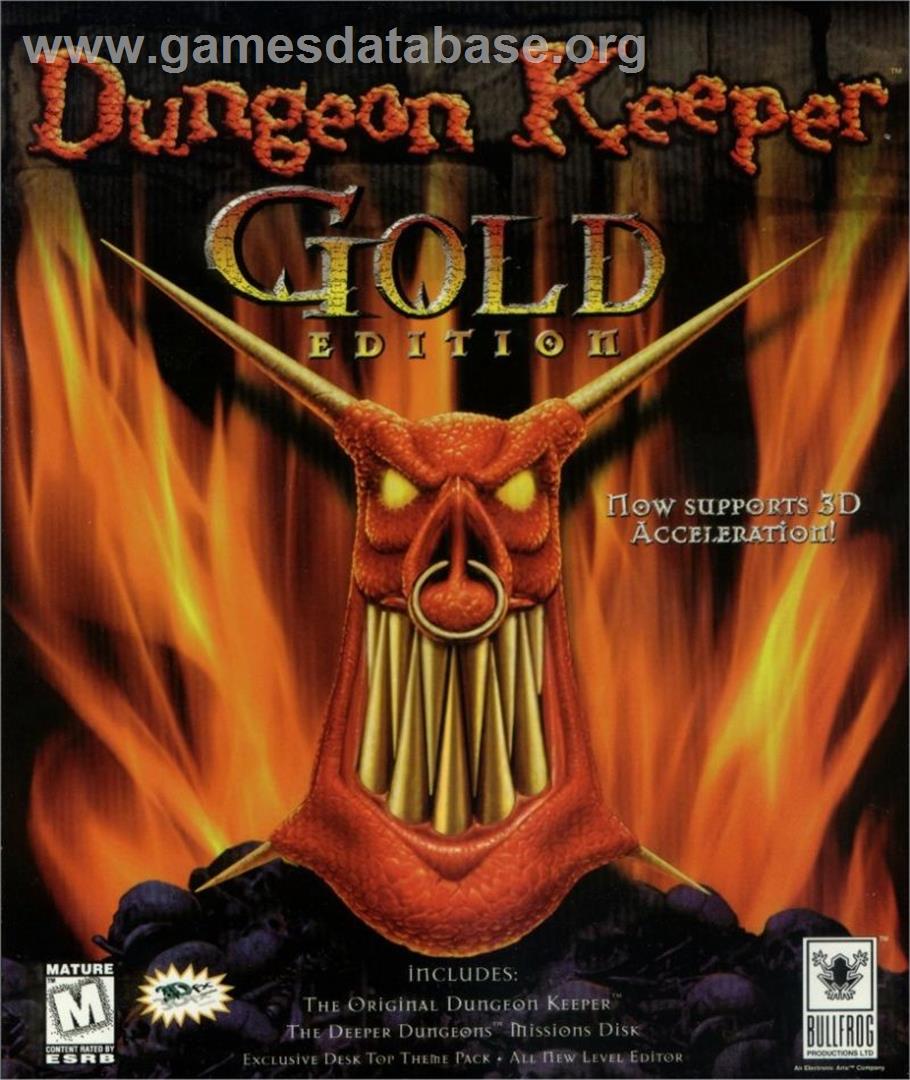 Dungeon Keeper - Gold Edition - Microsoft Windows - Artwork - Box