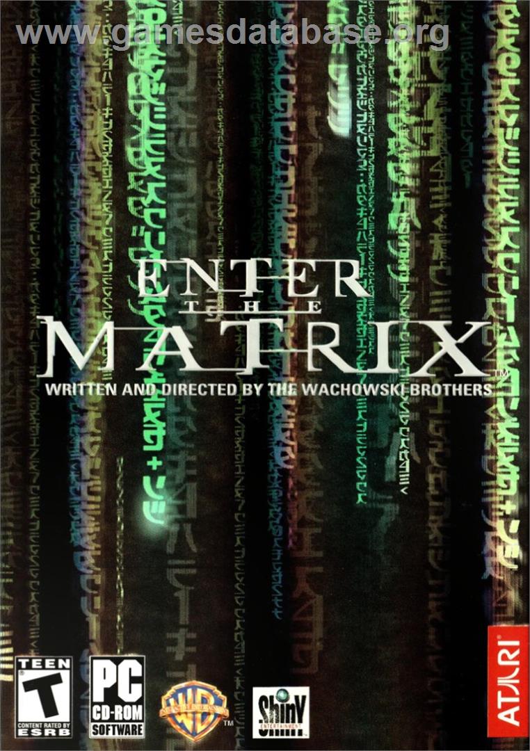 Enter the Matrix - Microsoft Windows - Artwork - Box