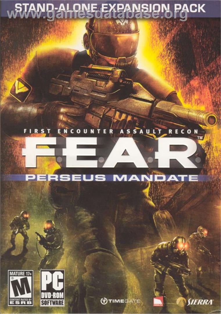 F.E.A.R. - Perseus Mandate - Microsoft Windows - Artwork - Box