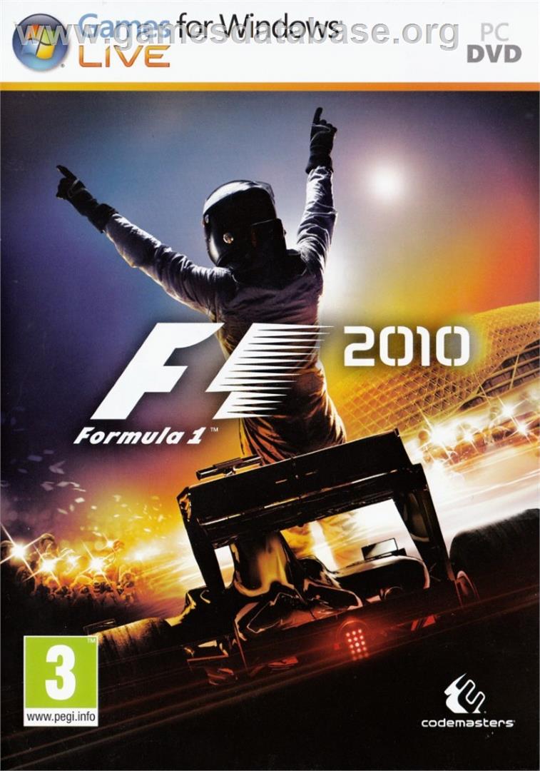 F1 2010 - Microsoft Windows - Artwork - Box