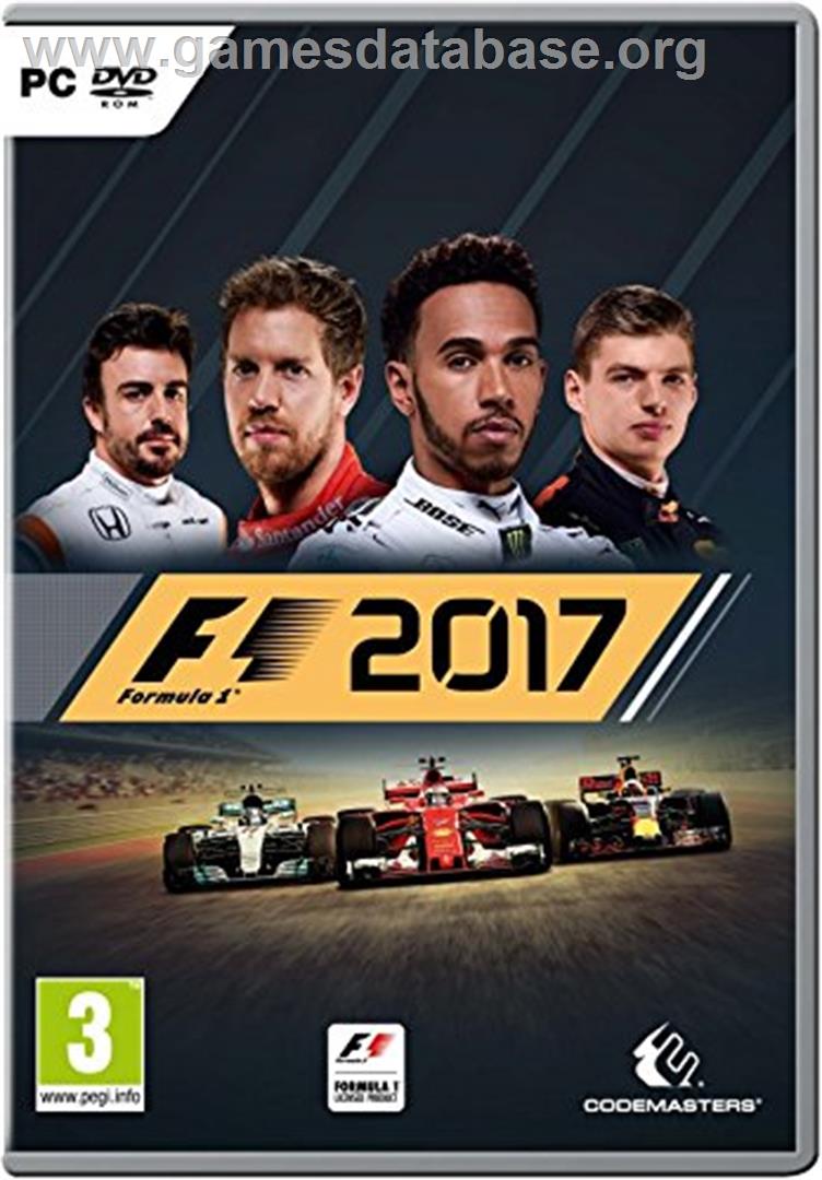 F1 2017 - Microsoft Windows - Artwork - Box