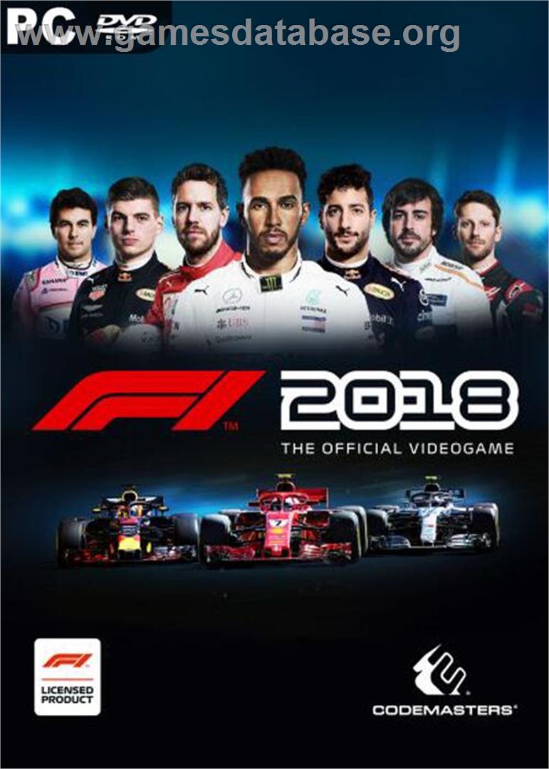 F1 2018 - Microsoft Windows - Artwork - Box