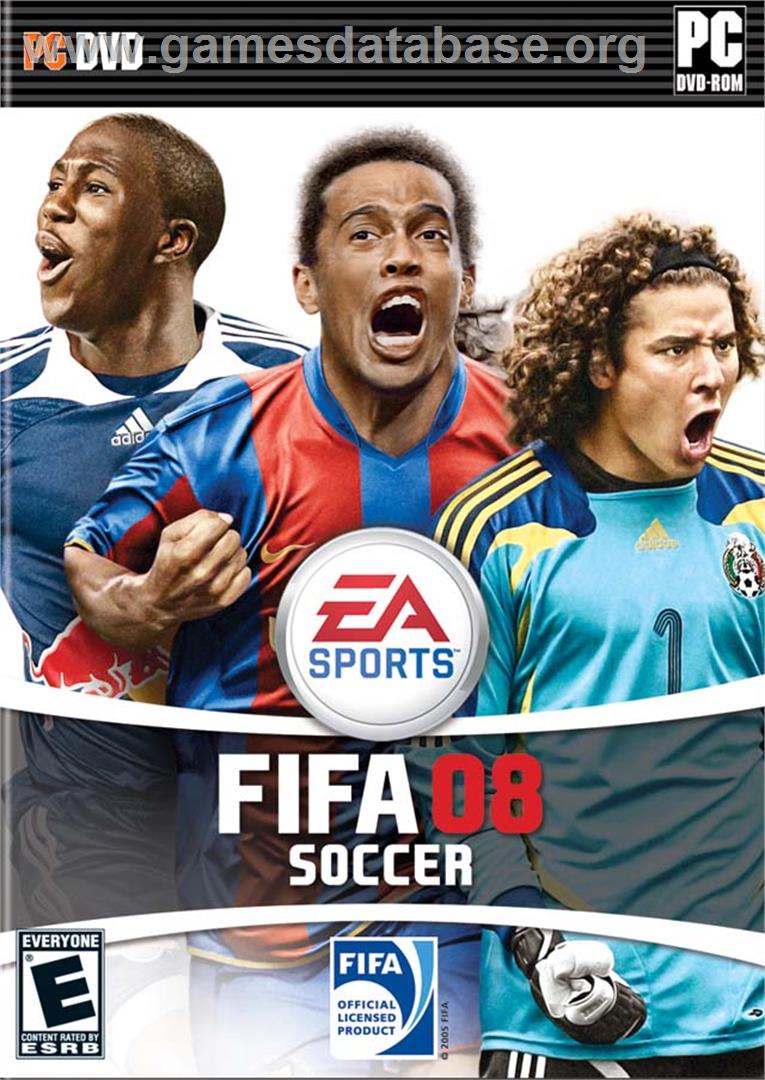 FIFA Soccer 08 - Microsoft Windows - Artwork - Box
