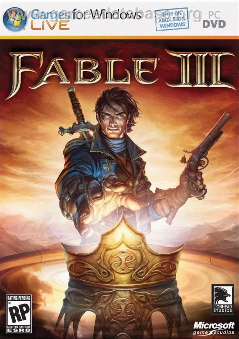 Fable III - Microsoft Windows - Artwork - Box