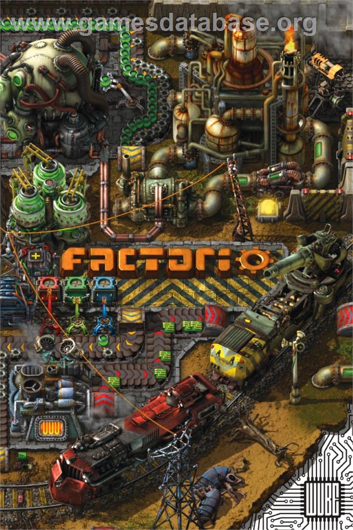 Factorio - Microsoft Windows - Artwork - Box