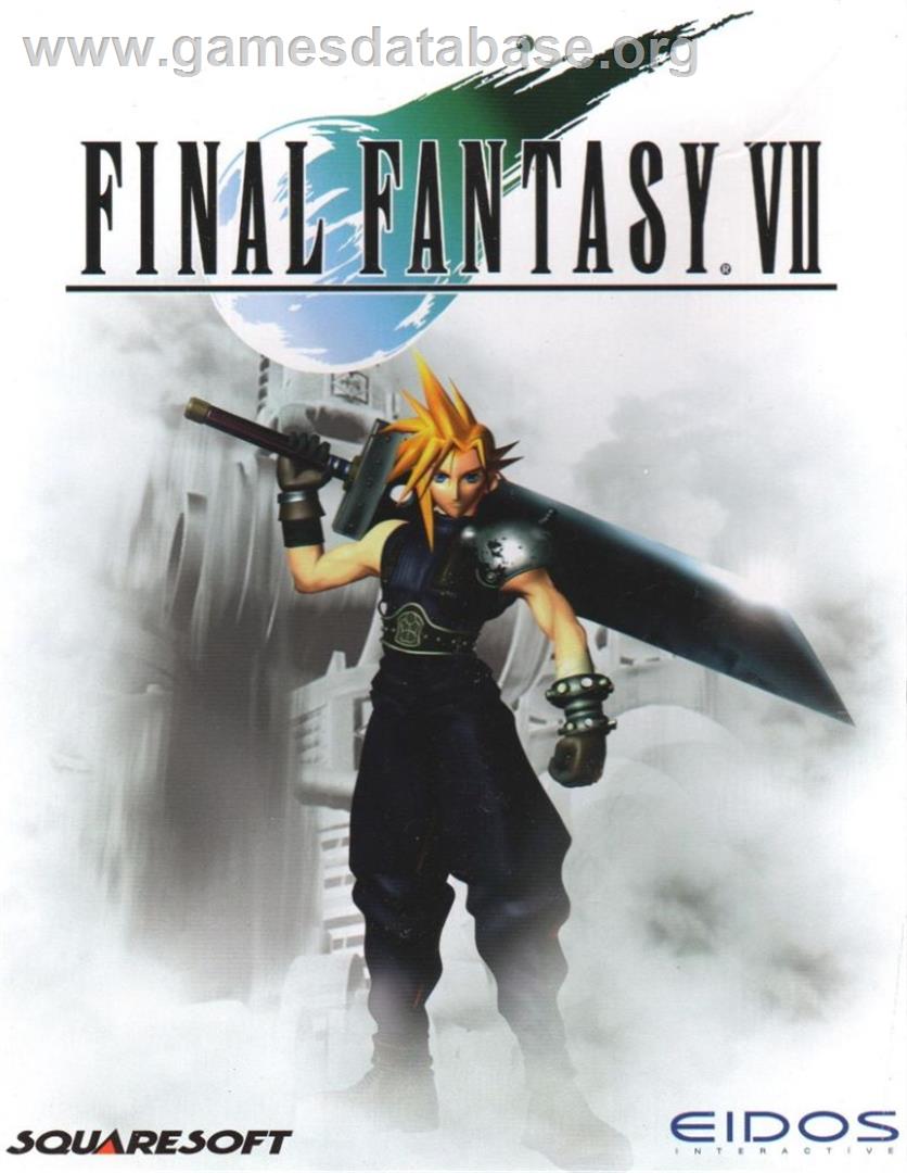 Final Fantasy 7 - Microsoft Windows - Artwork - Box