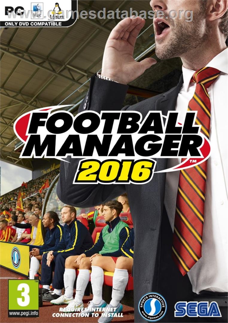 Football Manager 2016 - Microsoft Windows - Artwork - Box