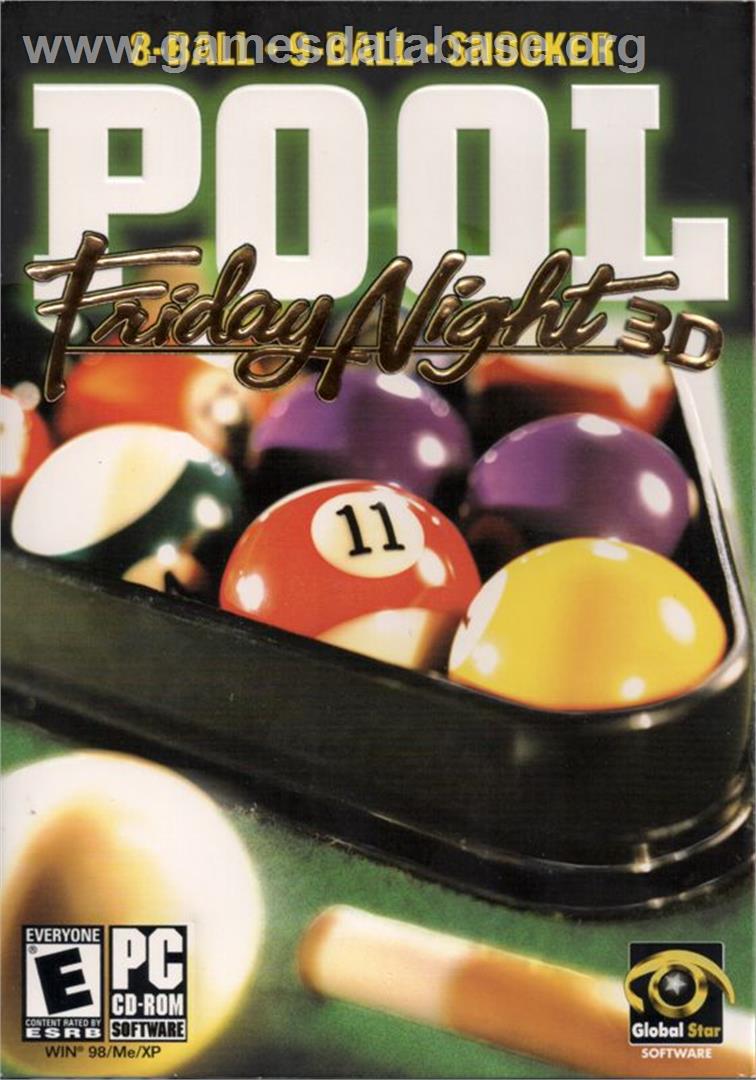 Friday Night 3D Pool - Microsoft Windows - Artwork - Box