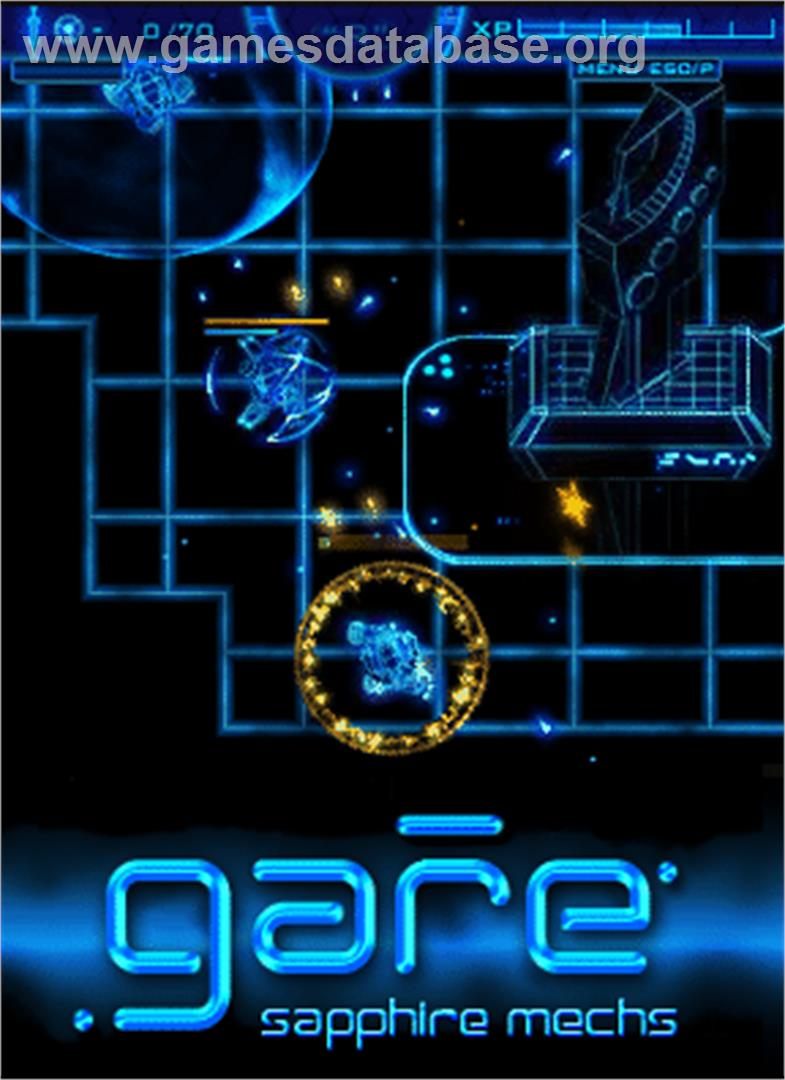 Gare Sapphire Mechs - Microsoft Windows - Artwork - Box