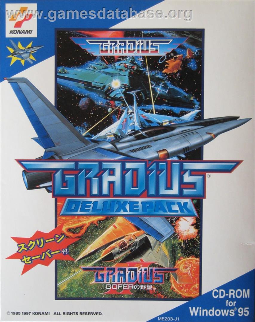 Gradius Deluxe Pack - Microsoft Windows - Artwork - Box