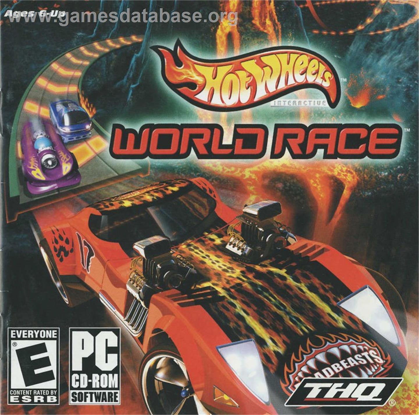 Hot Wheels - World Race - Microsoft Windows - Artwork - Box