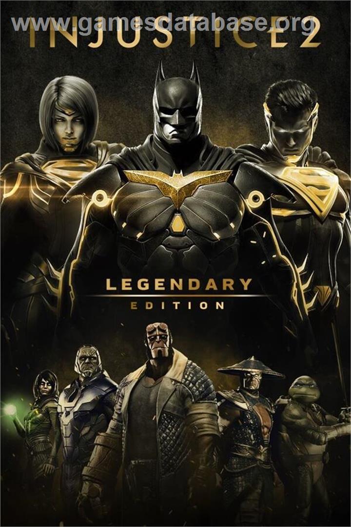 Injustice 2 - Microsoft Windows - Artwork - Box