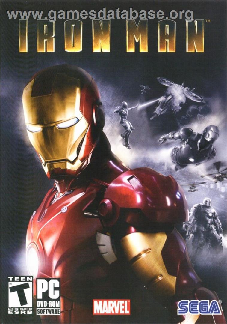 Iron Man - Microsoft Windows - Artwork - Box