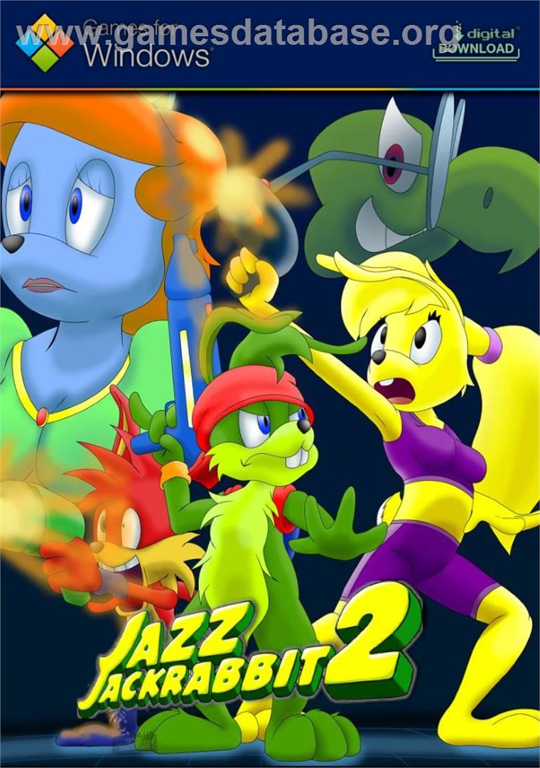 Jazz Jackrabbit 2 - Microsoft Windows - Artwork - Box